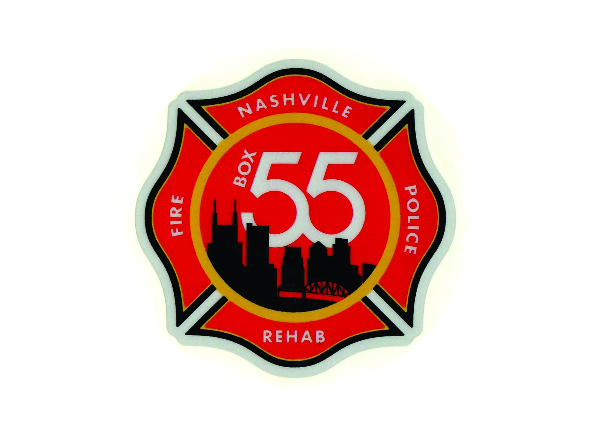 Box 55 Reflective Decal