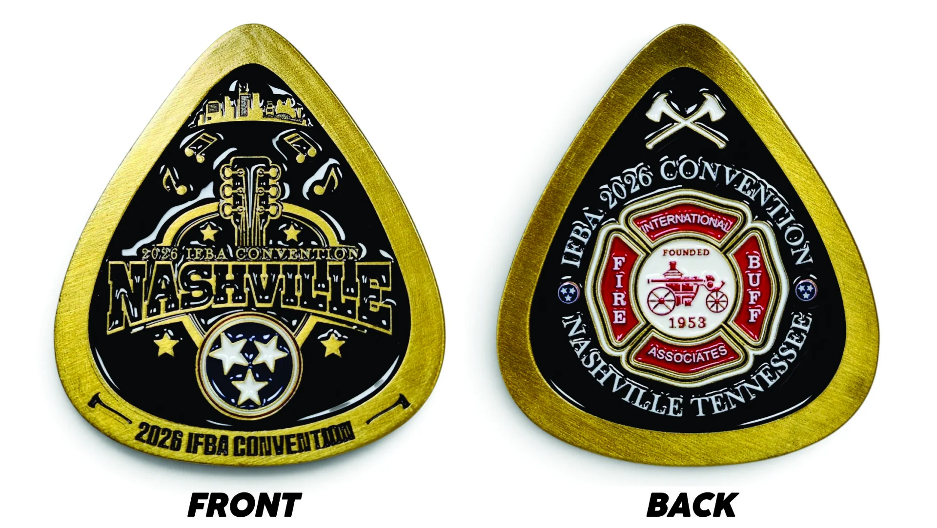 2026 Nashville IFBA Convention Challenge Coin